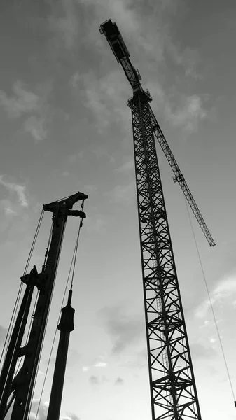 stock image the beauty of construction and handling technology