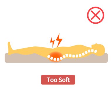 Sırt ağrısı: omurga, yatak ve yatak arasındaki ilişki