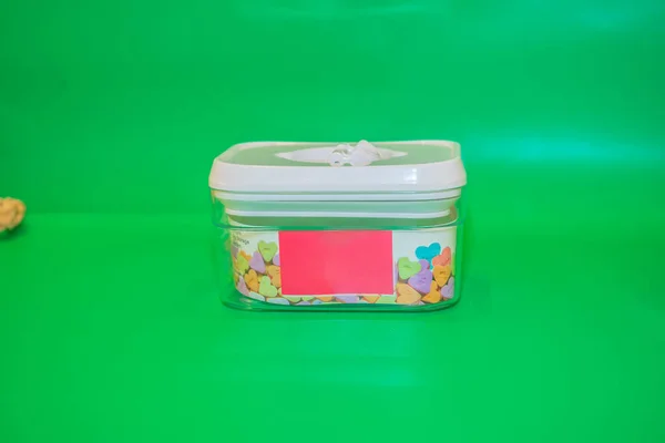 Plain Square Jar Set Uniwersalne Praktyczne Rozwiązanie Przechowywania Twojej Kuchni — Zdjęcie stockowe
