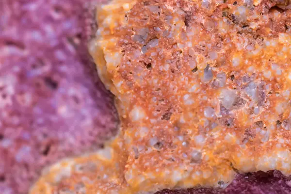 美しいパステルマクロ石の魅力的な色とテクスチャ — ストック写真