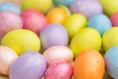 Pastel Paskalya Yumurtalarının Enfes Renkleri