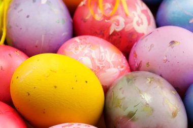 Pastel Paskalya Yumurtalarının Enfes Renkleri