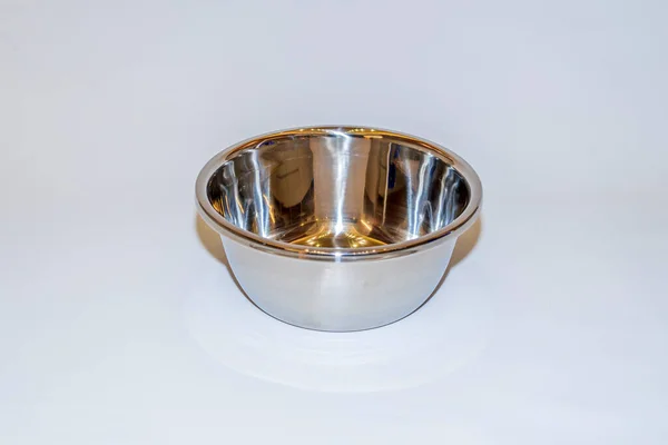 Stainless Steel Mixing Bowl Είναι Ένα Απαραίτητο Κουζινάκι Που Συνδυάζει — Φωτογραφία Αρχείου