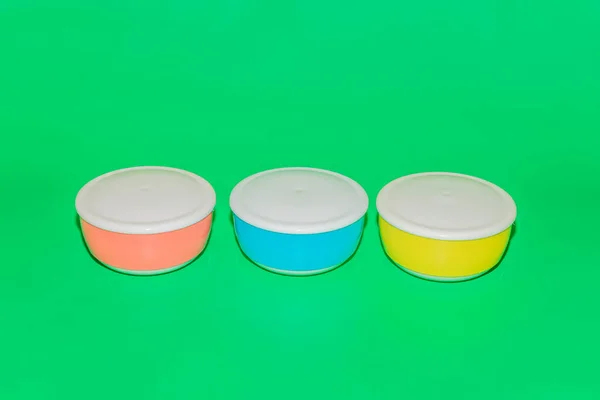 Secure Tapa Food Bowl Una Solución Versátil Práctica Para Almacenar —  Fotos de Stock