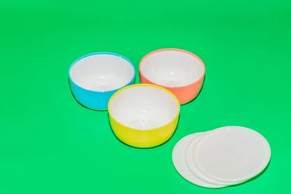 Secure Tapa Food Bowl Una Solución Versátil Práctica Para Almacenar —  Fotos de Stock