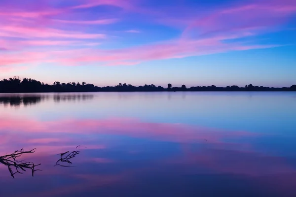 Stock image Serene Pastel Sky and Lake Background A Beautiful Blend of Tranquility