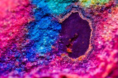 Büyüleyici Makro Görkemli Renkli Pastel Taşı Çarpıcı bir arka plan