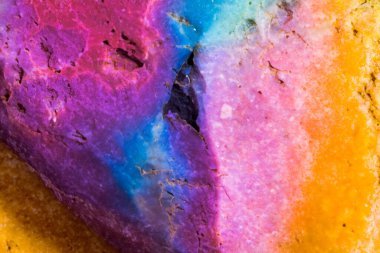 Büyüleyici Makro Görkemli Renkli Pastel Taşı Çarpıcı bir arka plan