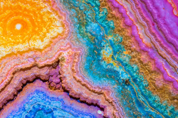Mesmerizing Macro Splendor Colorful Pastel Stone Stunning Background — Stock Photo, Image