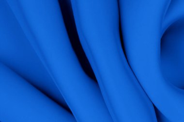 abstract background of blue color with black and white paper. 3 d render illustration.