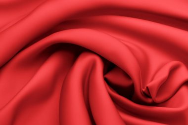 abstract red background with silk