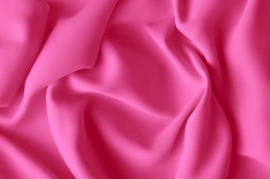 pink satin cloth texture as background