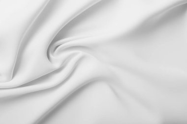 white silk satin fabric background. vector