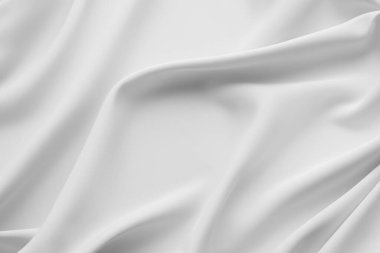 Beyaz kumaş bez arka plan dokusu