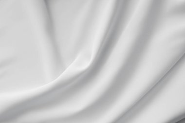 abstract white silk cloth