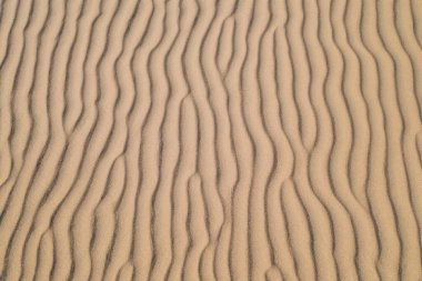 Aerial Serenity: Beautiful Beach Sand from Above