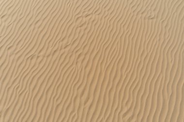 Aerial Serenity: Beautiful Beach Sand from Above