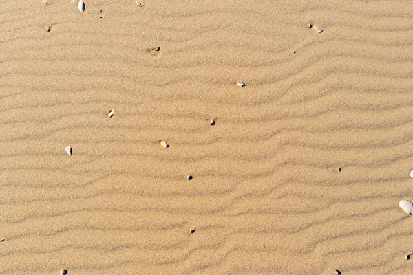 Aerial Serenity Beautiful Beach Sand — Fotografia de Stock