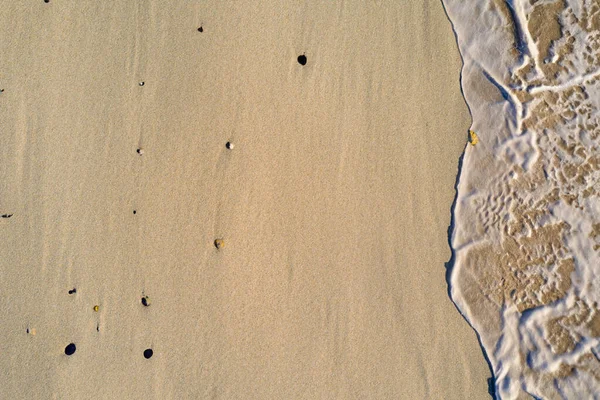 Aerial Serenity Beautiful Beach Sand —  Fotos de Stock