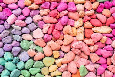 Renkli çakıl taşı arkaplan dokusu