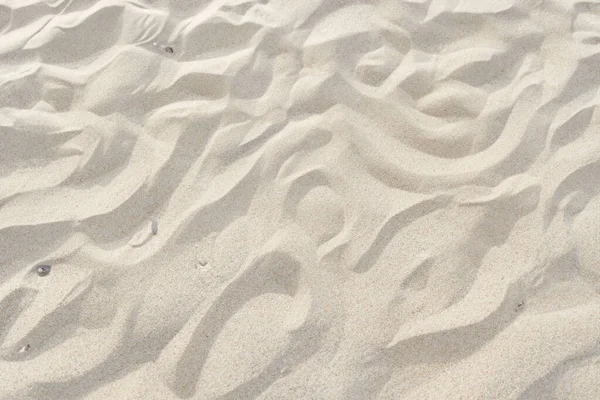 Kum Dokusu Arka Planı Sahilin Üst Manzarası — Stok fotoğraf