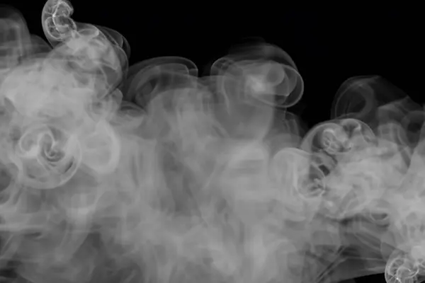 stock image abstract smoke on a black background.