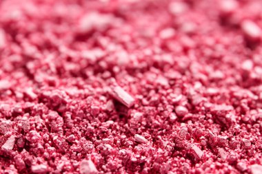 Kırmızı kristallerin arkaplanı.