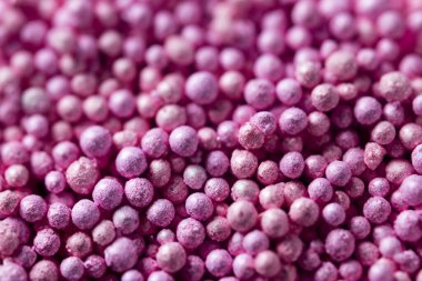 background of purple beads close up clipart
