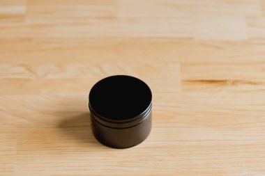 Ahşap arka planda boş kahve fincanı