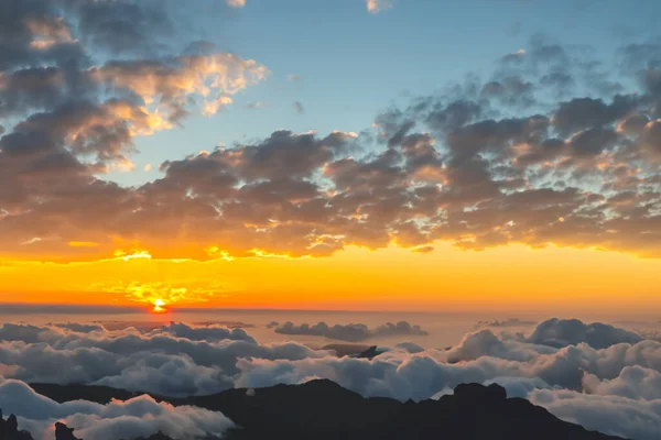 Sonnenaufgang Doi Inthanon Peak Chiang Mai Thailand — Stockfoto