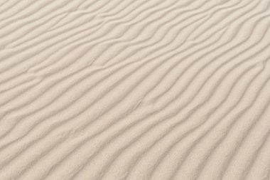 Çöldeki kum tepeleri