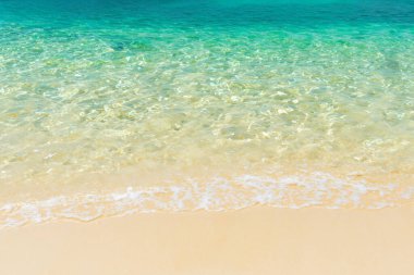 Güzel tropikal plaj ve deniz