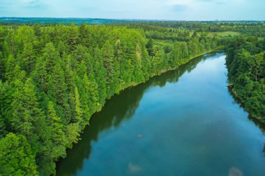 Gökyüzünden güzel bir hava manzarası