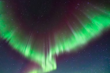 İzlanda 'nın kuzey ışıkları