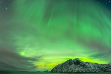 Aurora Borealis görünümünü