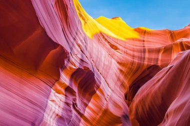 Arizona 'daki Antilop Kanyonu.