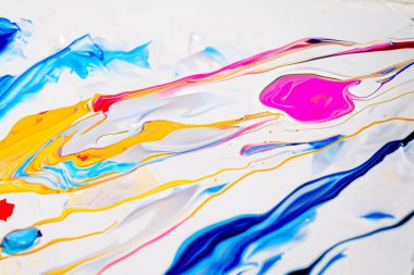 Soyut akrilik resim, el boyaması sanat arka planı.