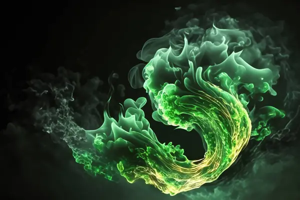 Fraktal desenli soyut arkaplan