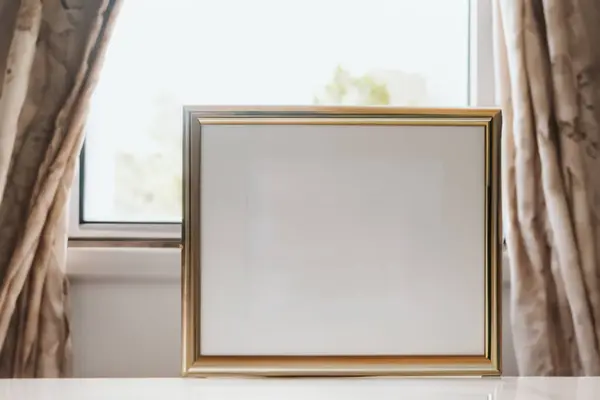 empty picture frame with a picture frame.