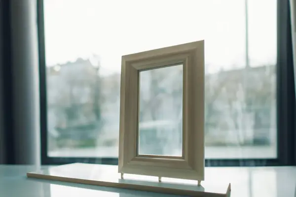 picture frame with a window