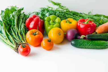 Sebze. sağlıklı beslenme ve sağlıklı yemek.