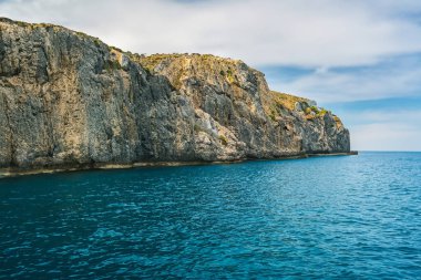 Yazın güzel deniz manzarası