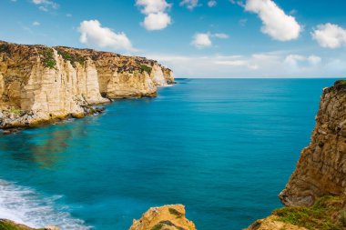 Güzel deniz manzarası. doğa arkaplanı
