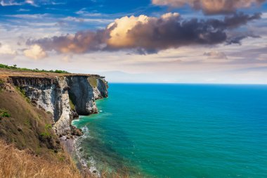 Kırım 'daki Karadeniz manzarası