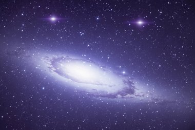 Evrendeki Samanyolu Galaksisi, Nasa tarafından desteklenen bu görüntünün elementleri..