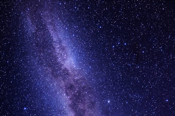 красивое ночное звездное небо