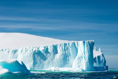 Antartika'da buz buzdağı Okyanusu ile