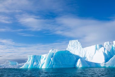 Antartika'da buz buzdağı Okyanusu ile