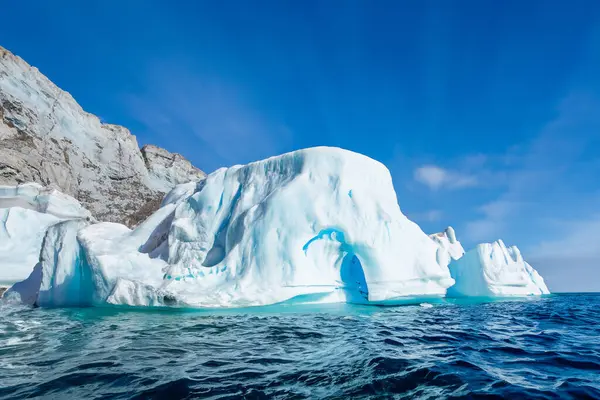 iceberg and icebergs at the glacier