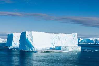 Buzdağı Antarktika, yatay